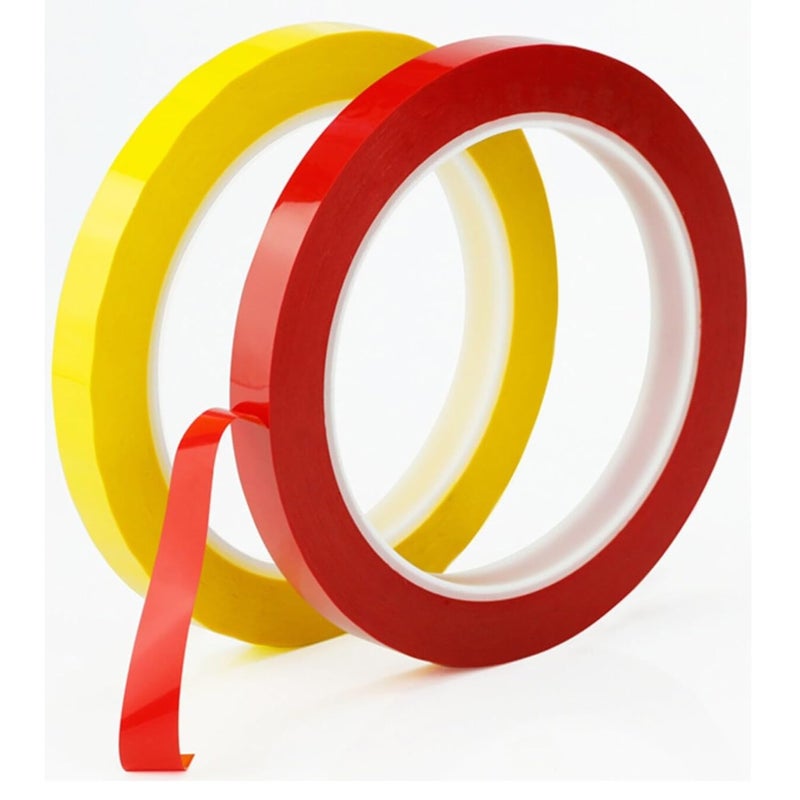 monochef 6 Pack 3mm 1/8 inch Width Graphic Tape Whiteboard Self Adhesive Chart Line Grid Marking Tapes Gridding Pinstripe Electrical Art Artist Tape, 108 feet feet Long Per Roll - Image 4